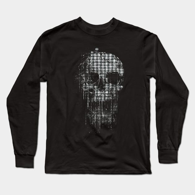 Cool Skull Long Sleeve T-Shirt by RicoMambo